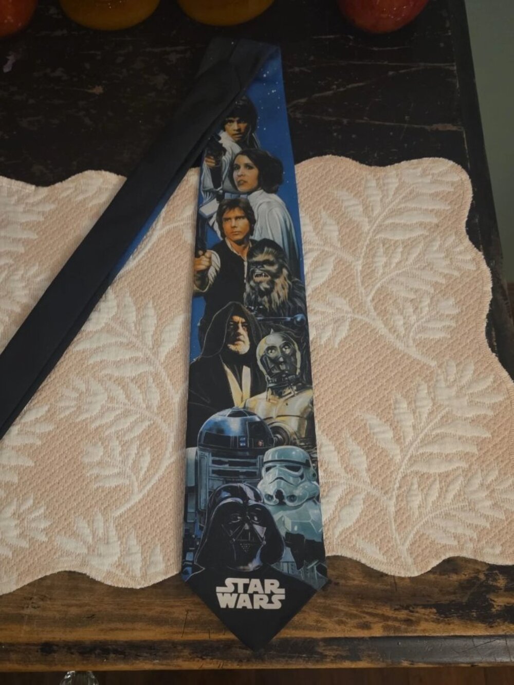 Vintage Star Wars characters 1994 Wally Wear Ralph Marlin men’s neck tie